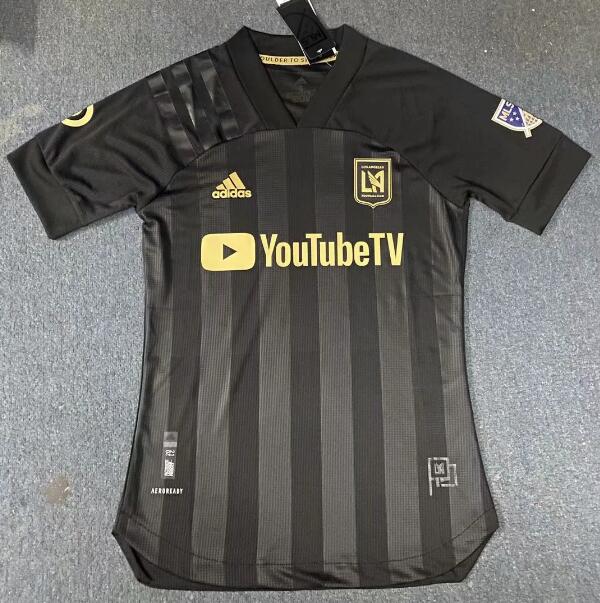 Player Version Los Angeles FC Home Kit Soccer Jersey 2020/21